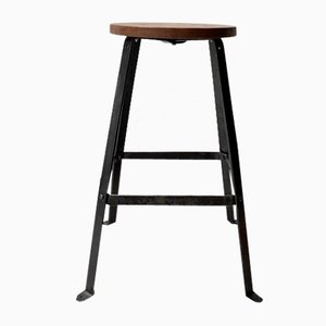 Industrial Workshop Stool from Biénaise, 1940s-UX-1378199