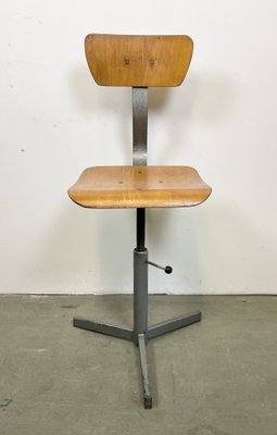 Industrial Workshop Swivel Chair, 1960s-CGF-1293263