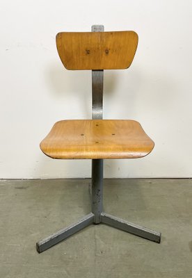 Industrial Workshop Swivel Chair, 1960s-CGF-1293263