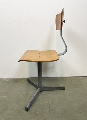 Industrial Workshop Swivel Chair, 1960s-CGF-1293263