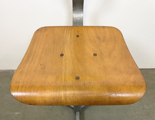 Industrial Workshop Swivel Chair, 1960s-CGF-1293263