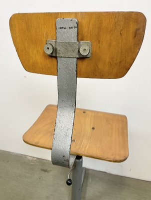 Industrial Workshop Swivel Chair, 1960s-CGF-1293263