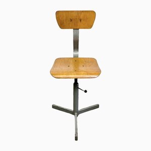 Industrial Workshop Swivel Chair, 1960s-CGF-1293263