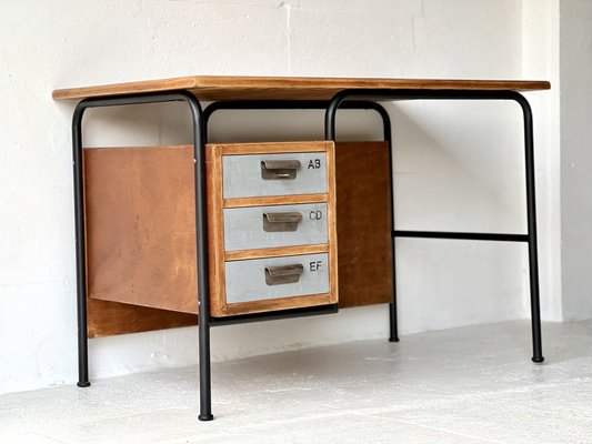 Industrial Writing Desk, 1960s-ALG-1696478