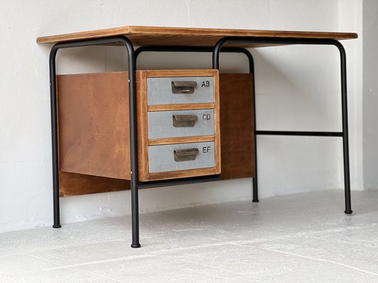 Industrial Writing Desk, 1960s-ALG-1696478