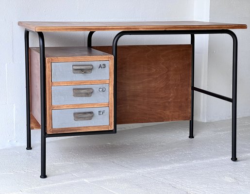 Industrial Writing Desk, 1960s-ALG-1696478