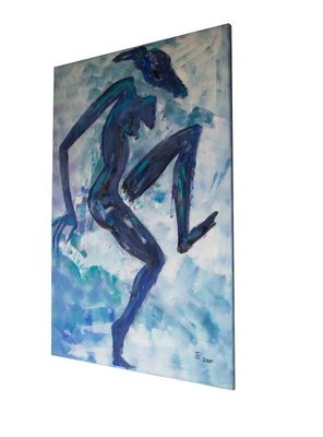 Ingrid Stolzenberg, Female Chimera, German Post Expressionism Painting-DEK-932652