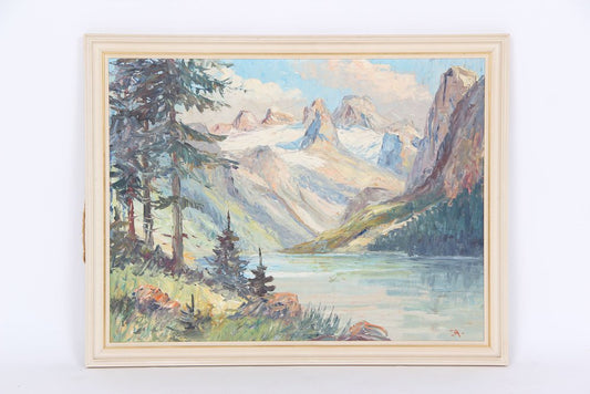 Ingvar Christian Aigens, Tyrol, Oil on Canvas