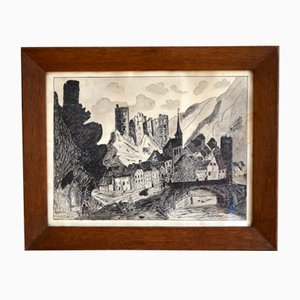 Ink Landscape, 1940s-AIU-800280