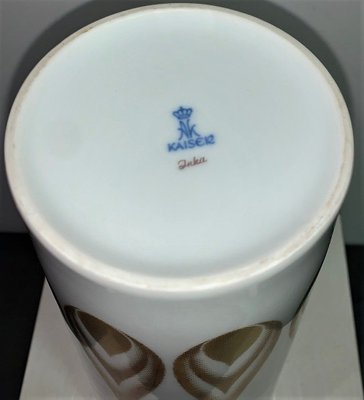 Inka Series Porcelain Vase from Kaiser, 1970s-IKW-798264