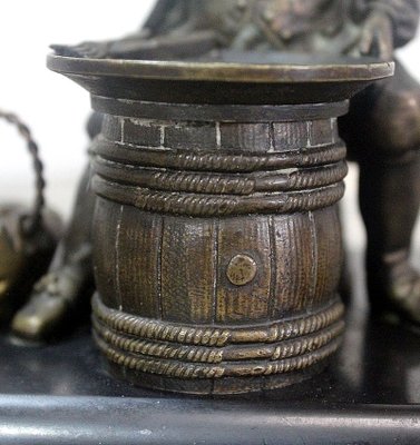 Inkwell Bronze, Late 19th Century-RVK-827904