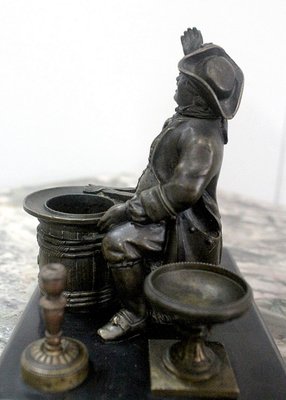 Inkwell Bronze, Late 19th Century-RVK-827904