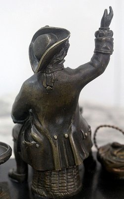 Inkwell Bronze, Late 19th Century-RVK-827904