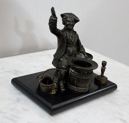 Inkwell Bronze, Late 19th Century-RVK-827904