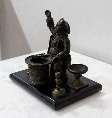 Inkwell Bronze, Late 19th Century-RVK-827904