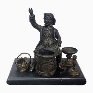 Inkwell Bronze, Late 19th Century-RVK-827904