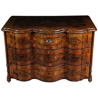 Inlaid Baroque Commode, 1740s-FLW-1402246