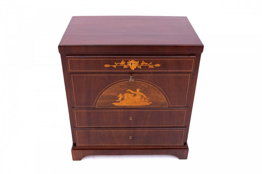 Inlaid Chest of Drawers, Northern Europe, 1870s