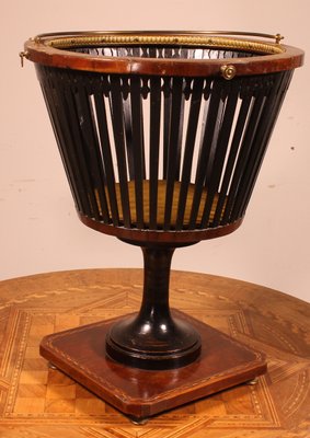 Inlaid Mahogany Planter, 1900s-HPU-1430714