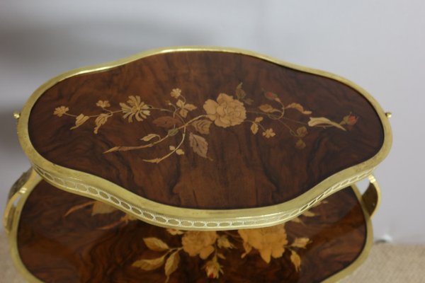 Inlaid Pedestal Table-WSV-2036668