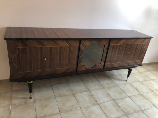 Inlaid Rosewood Sideboard, 1960s