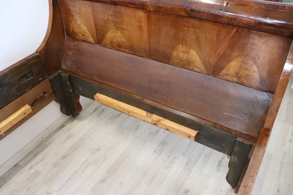 Inlaid Walnut Bed, 1820s-DCO-1408348