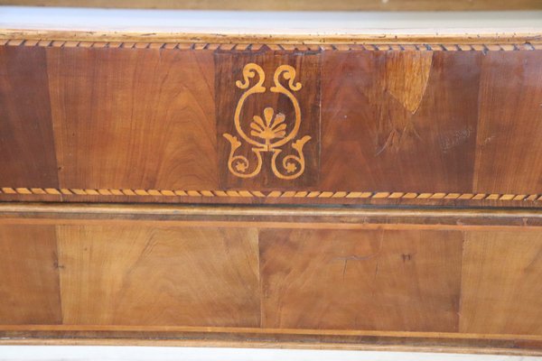 Inlaid Walnut Bed, 1820s-DCO-1408348