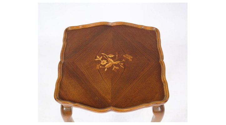 Insert Tables with Neo-Rococo-Style Marquetry, 1960s, Set of 3-UY-1274079