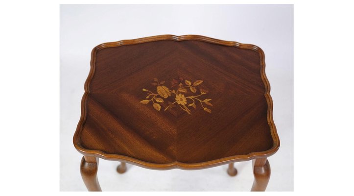 Insert Tables with Neo-Rococo-Style Marquetry, 1960s, Set of 3-UY-1274079