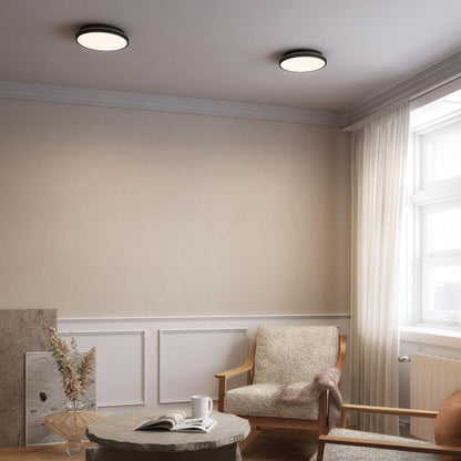 Edgeform Plafon 30 Ceiling Lamp Black/Brass