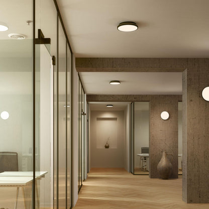 Edgeform Plafon 30 Ceiling Lamp Black/Brass