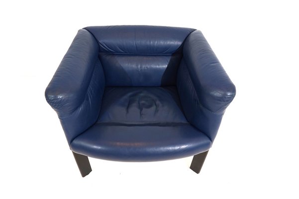 Interlude Armchair in Leather by Marco Zanuso for Poltrona Frau, 1980s-HUW-1799141