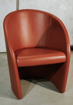 Intervista Lounge Chair by Massimo and Lella Vignelli for Poltrona Frau, Italy 1989-ERB-1763302