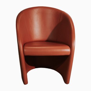 Intervista Lounge Chair by Massimo and Lella Vignelli for Poltrona Frau, Italy 1989-ERB-1763302