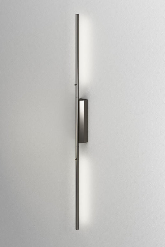 Ip Link Double 1300 Satin Graphite Wall Light by Emilie Cathelineau