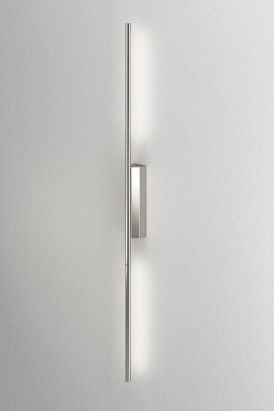 IP Link Double 960 Polished Nickel Wall Light by Emilie Cathelineau