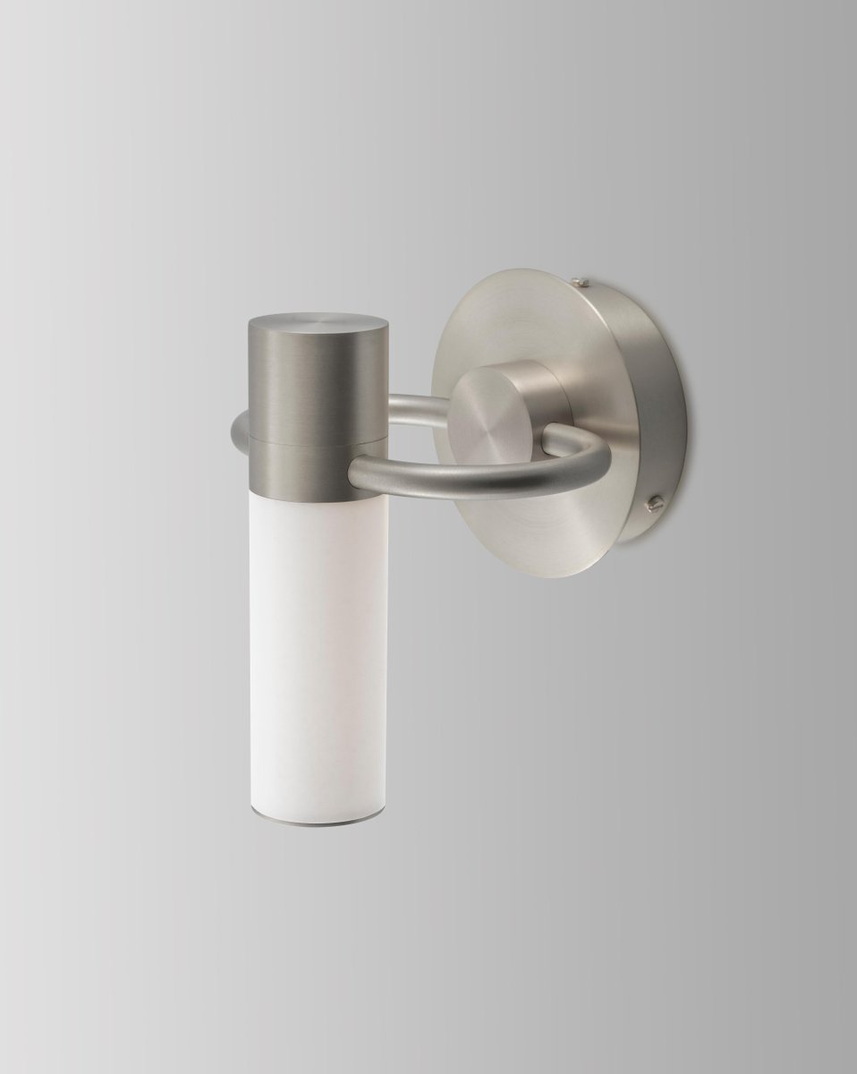 Ip Storm Satin Nickel Wall Light by Emilie Cathelineau