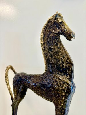 Irakli Tsuladze, Horse, 2023, Bronze & Marble-CHG-2037952