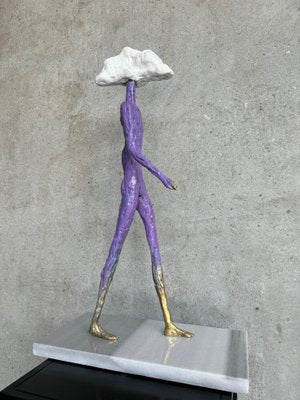 Irakli Tsuladze, In Clouds, 2023, Bronze & Marble-CHG-2037587