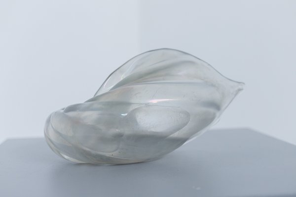 Iridated Murano Glass Cornucopia by Ercole Barovier, 1930s-RCE-1160850