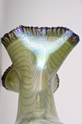 Iridescent Glass Vase by E. Eisch, Germany, 1982-TQA-1789552