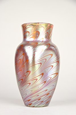 Iridescent Glass Vase Phenomen Rosa from Loetz Witwe, Bohemia, 1902-TQA-1322377