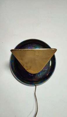 Iridescent Wall Light, Spain, 1980s-RGF-2036000