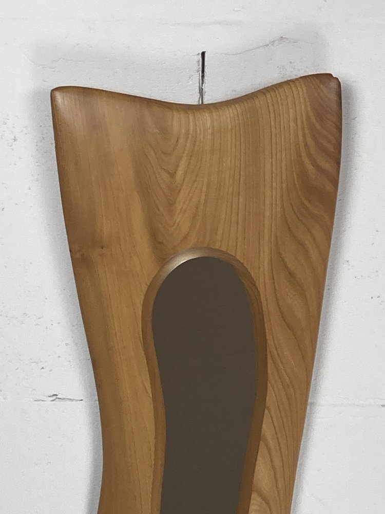 Irish Freeform Elm Mirror by Sheamus Malone, 2001