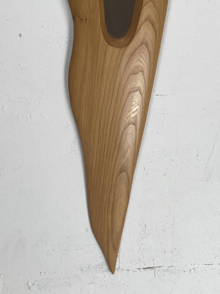 Irish Freeform Elm Mirror by Sheamus Malone, 2001