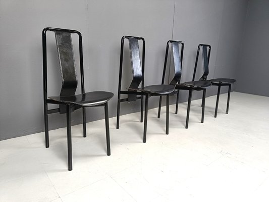 Irma Design Chairs by Achille Castiglioni for Zanotta, 1970s, Set of 4-IRH-2022628