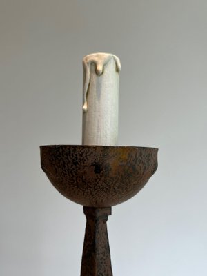 Iron 5-Arm Candleholder, 1950s-BA-1691676