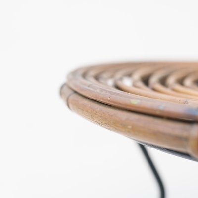 Iron and Bamboo Coffee Table, 1960s-NZV-1794625