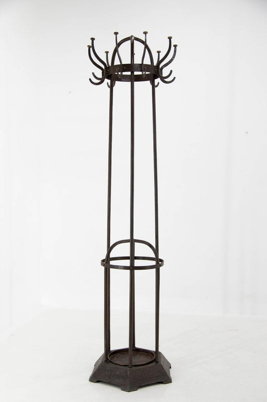 Iron Coat Rack attributed to Koloman Moser for Wiener Werkstätte, 1900s