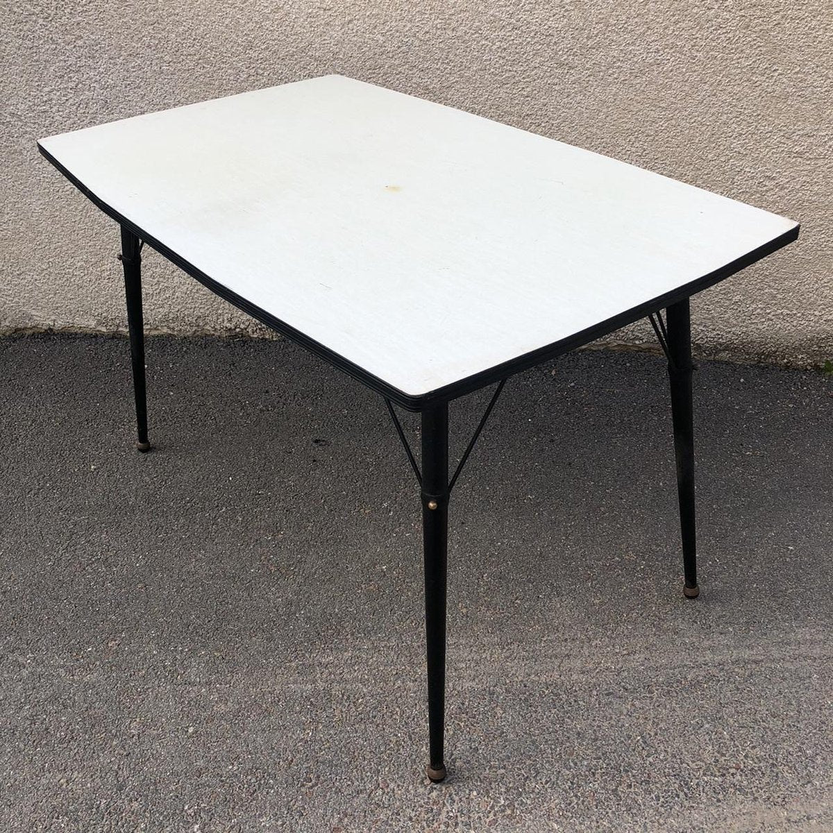 Iron & Formica Dining Table, 1950s